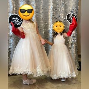 Light Pink Flower Girl Dresses (size 2,3,4)